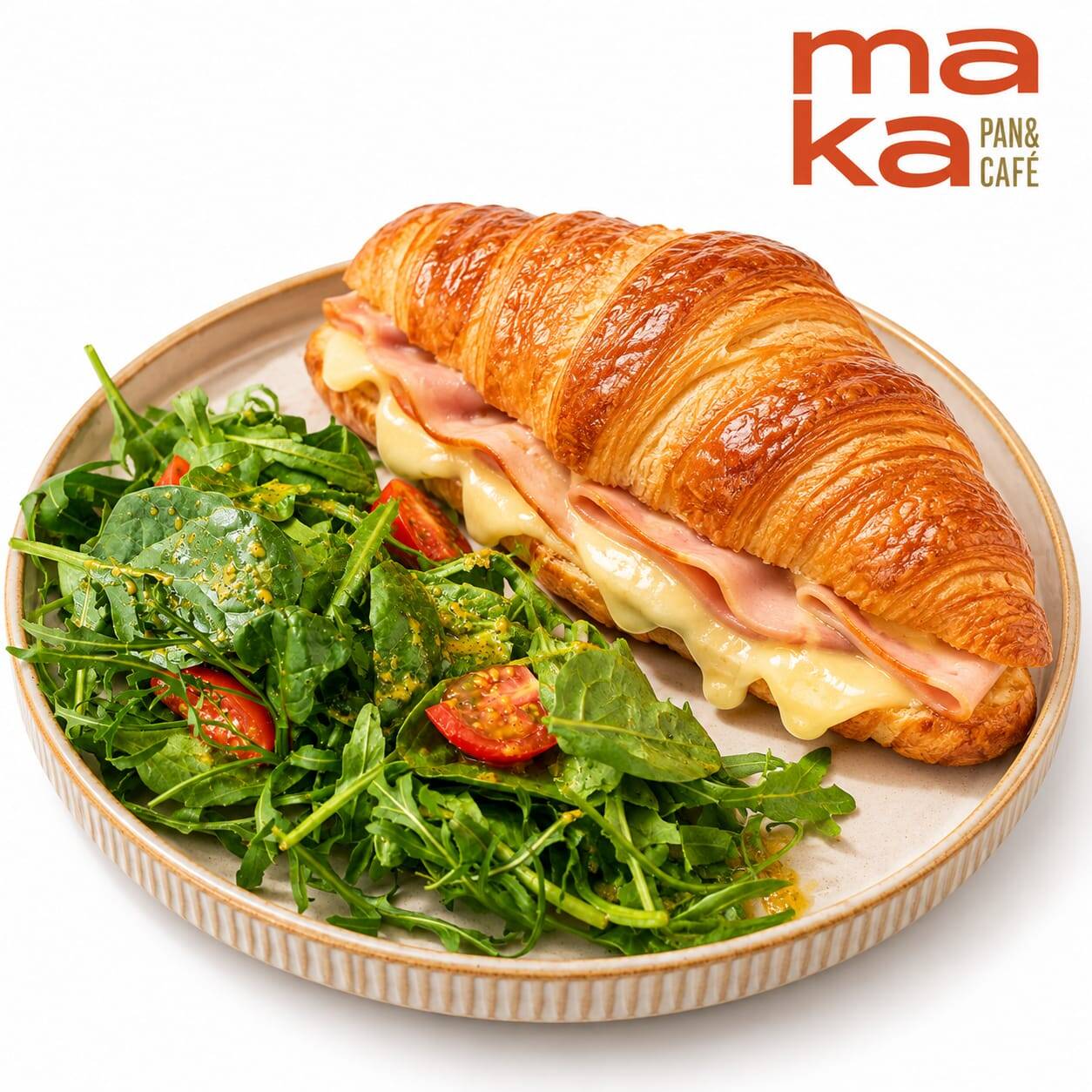Croissant de Pavo y Manchego