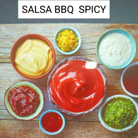 Salsa bbq spicy