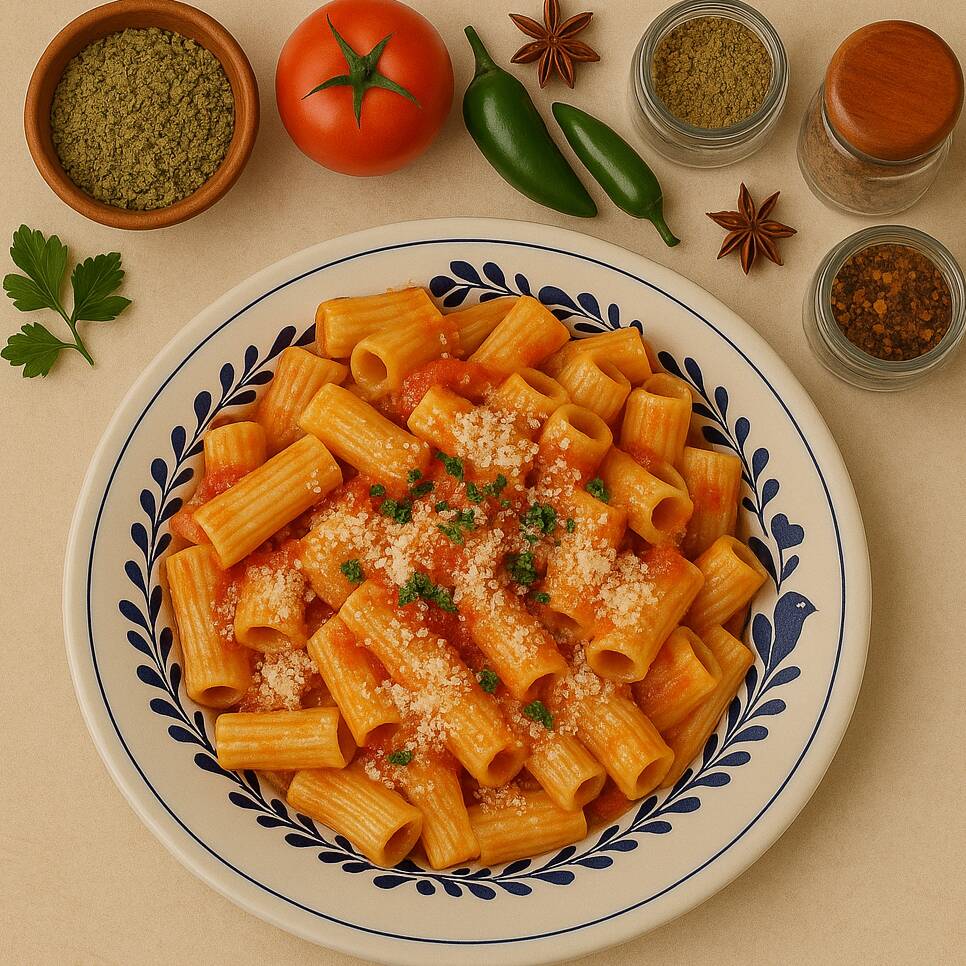 RIGATONNI AL POMODORO
