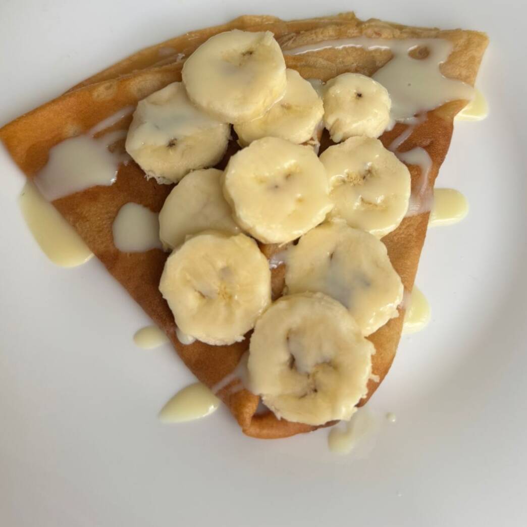 Crepa de Lechera con platano