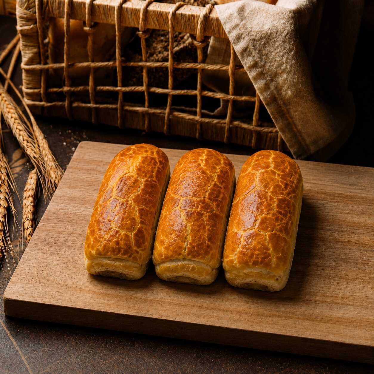 O pão holandês é famoso por um motivo: aquela casca crocante e dourada que cede com o barulhinho certo a cada mordida, revelando um miolo macio, leve e aerado por dentro. Assado fresquinho na padaria todos os dias. Uma experiência diferente e viciante para o seu café da manhã ou lanche.
