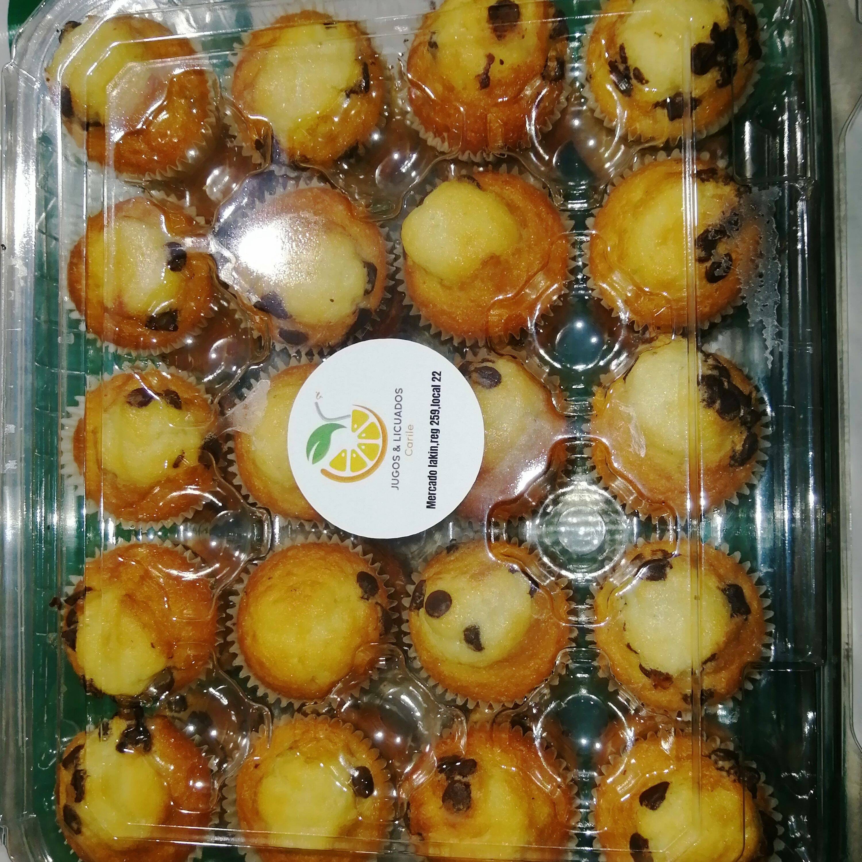 Mini Muffin con Chispas de Chocolate