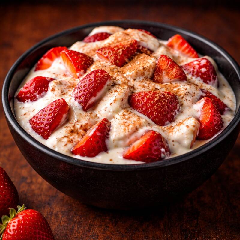 Fresas con Crema