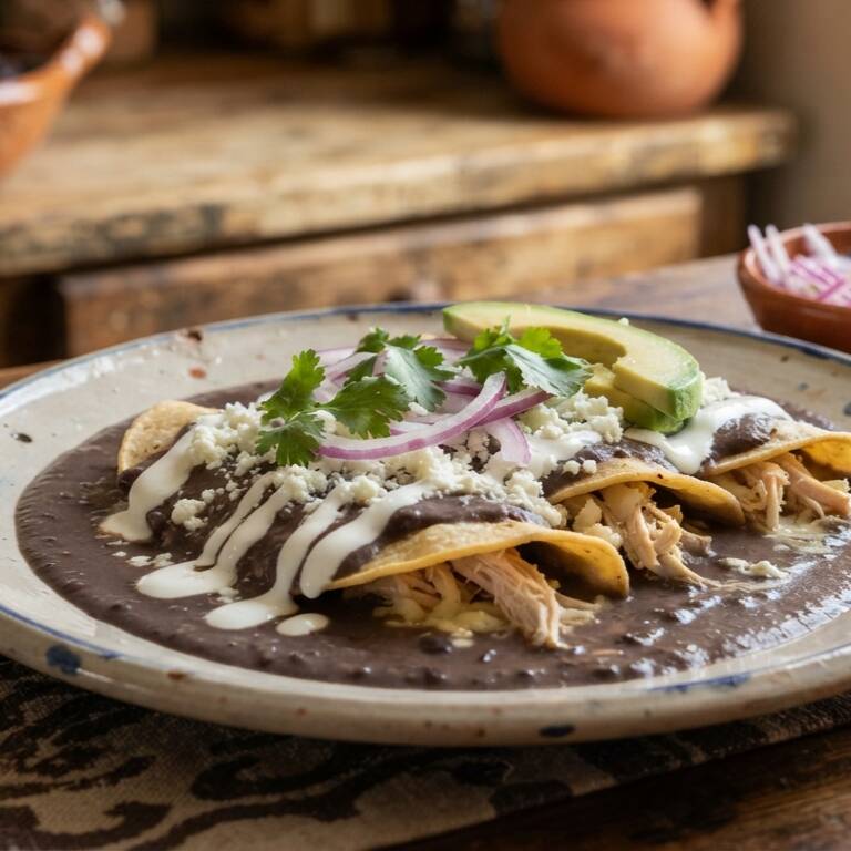 Enfrijoladas
