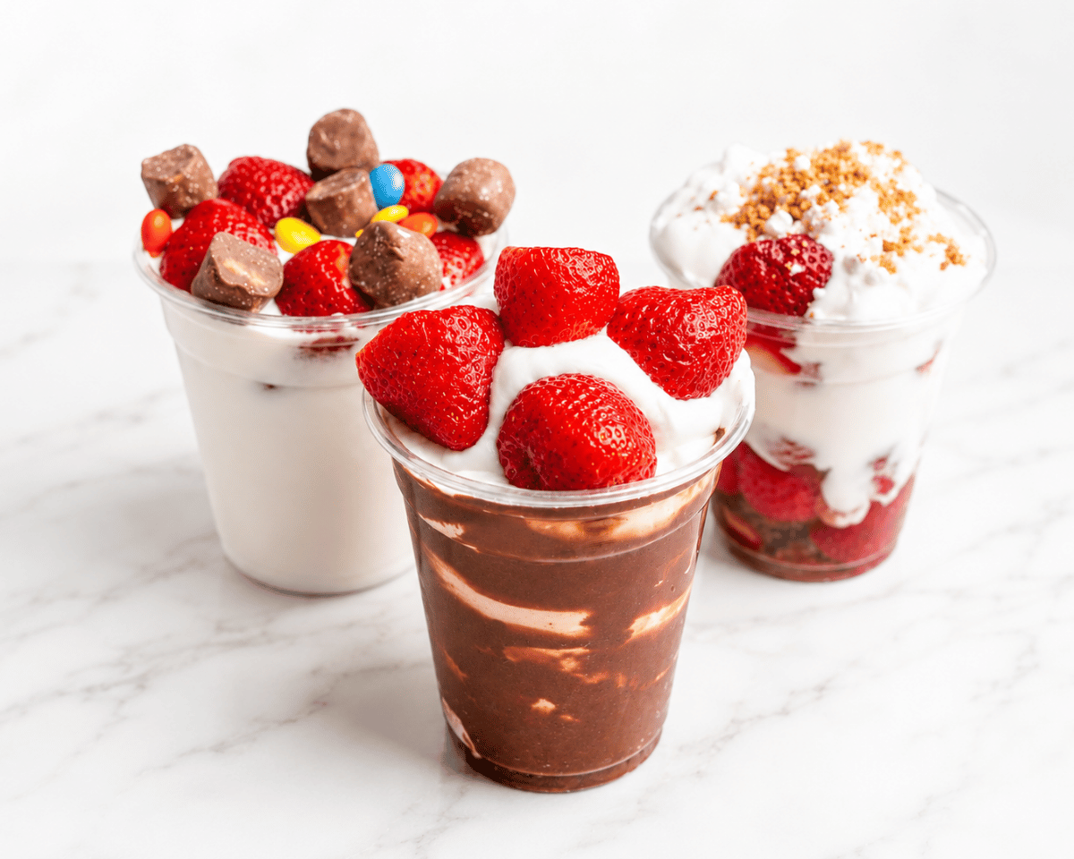 Fresas con Crema Artesanales Ind