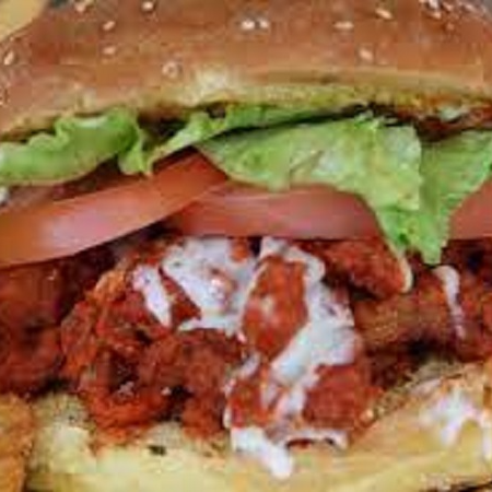 Bonelees Burger con papas
