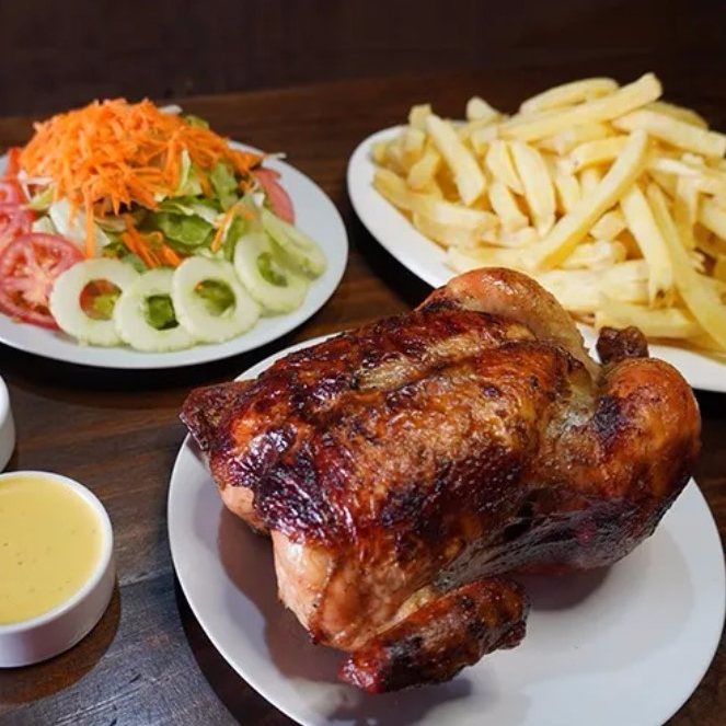 Pollo a la Brasa + Papas Crocantes