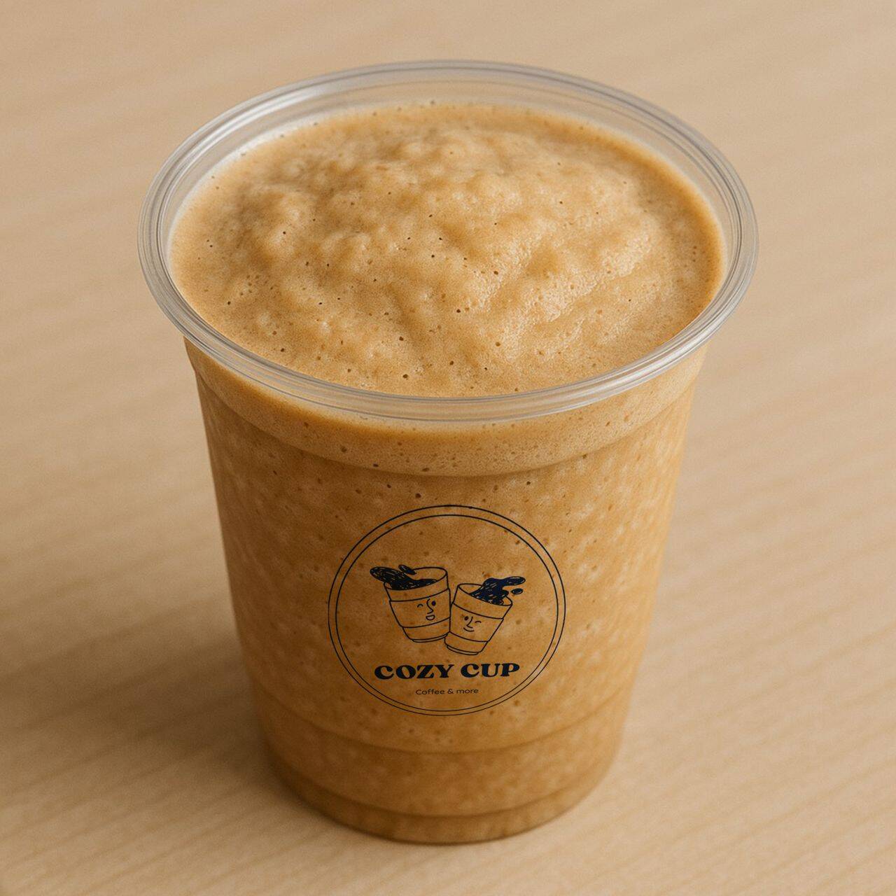 Chai latte ice