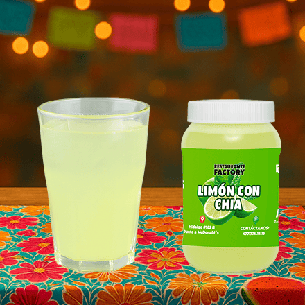 Agua de Limón con Chia