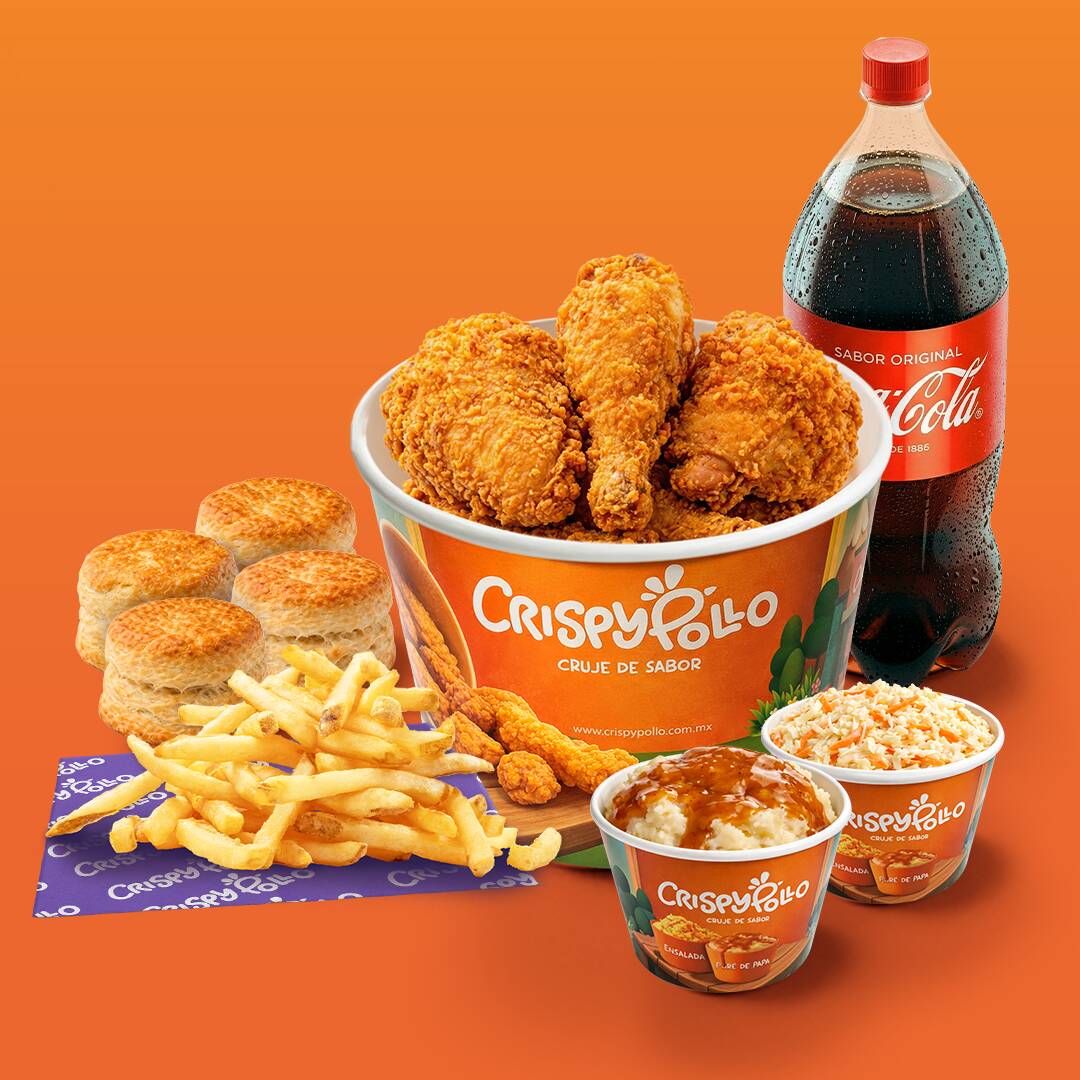 Combo 8 pz + refresco familiar