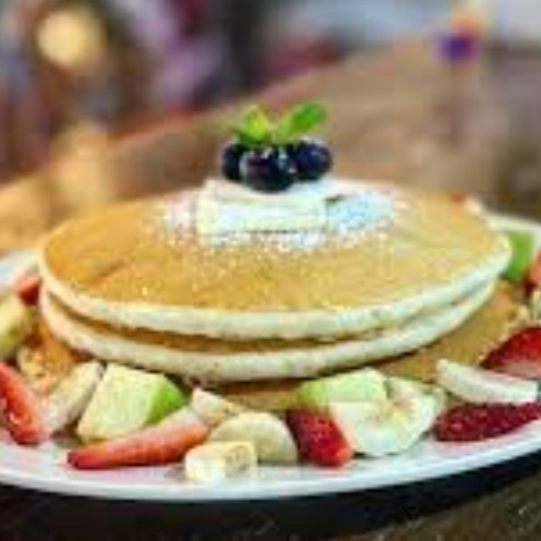 Hotcakes con Fruta 3 pzas