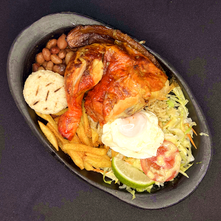 Bandeja de Pollo Asado