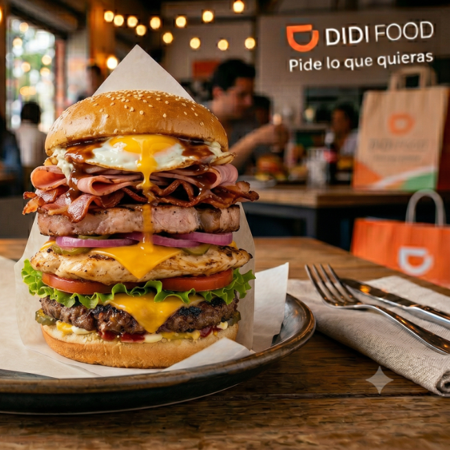 Hamburguesa Venezolana Mix