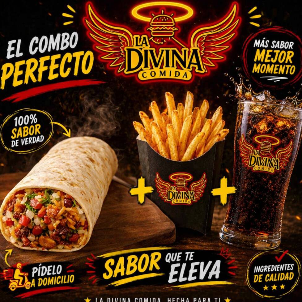 BURRITO LA DIVINA EN COMBO