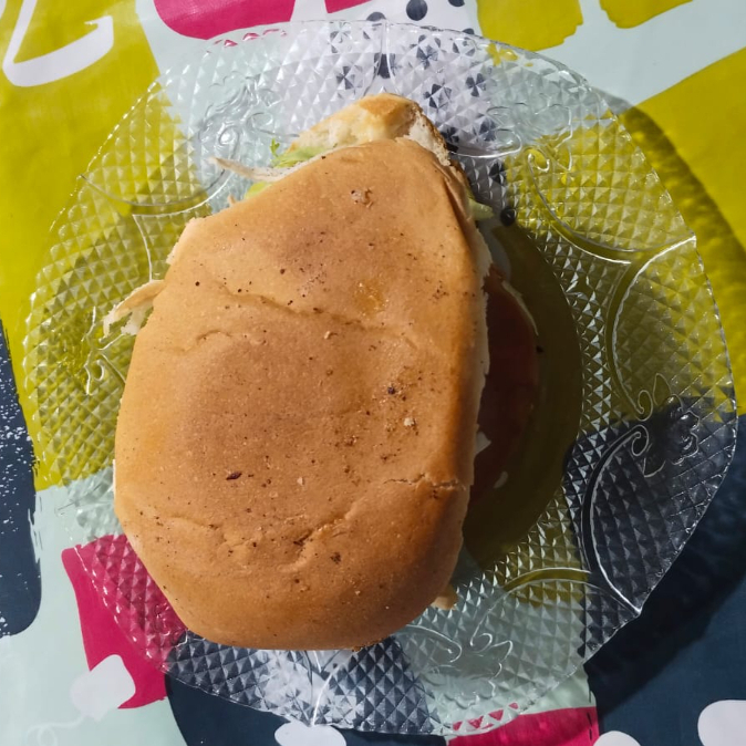 Torta de Jamón y Queso Oaxaca