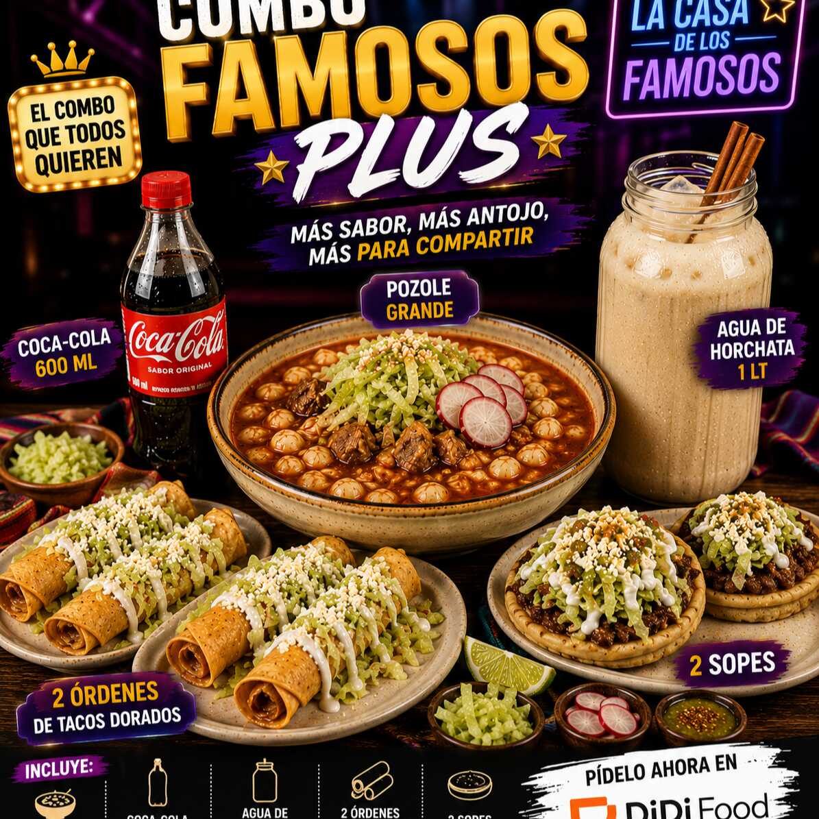 Combo Famosos PLUS