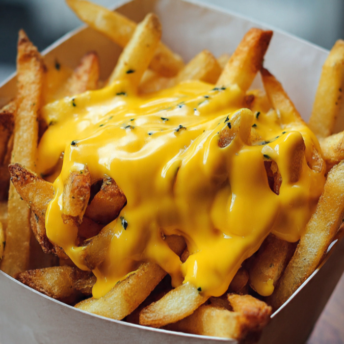 ORDEN DE PAPAS A LA FRANCESA C/QUESO (300gr)