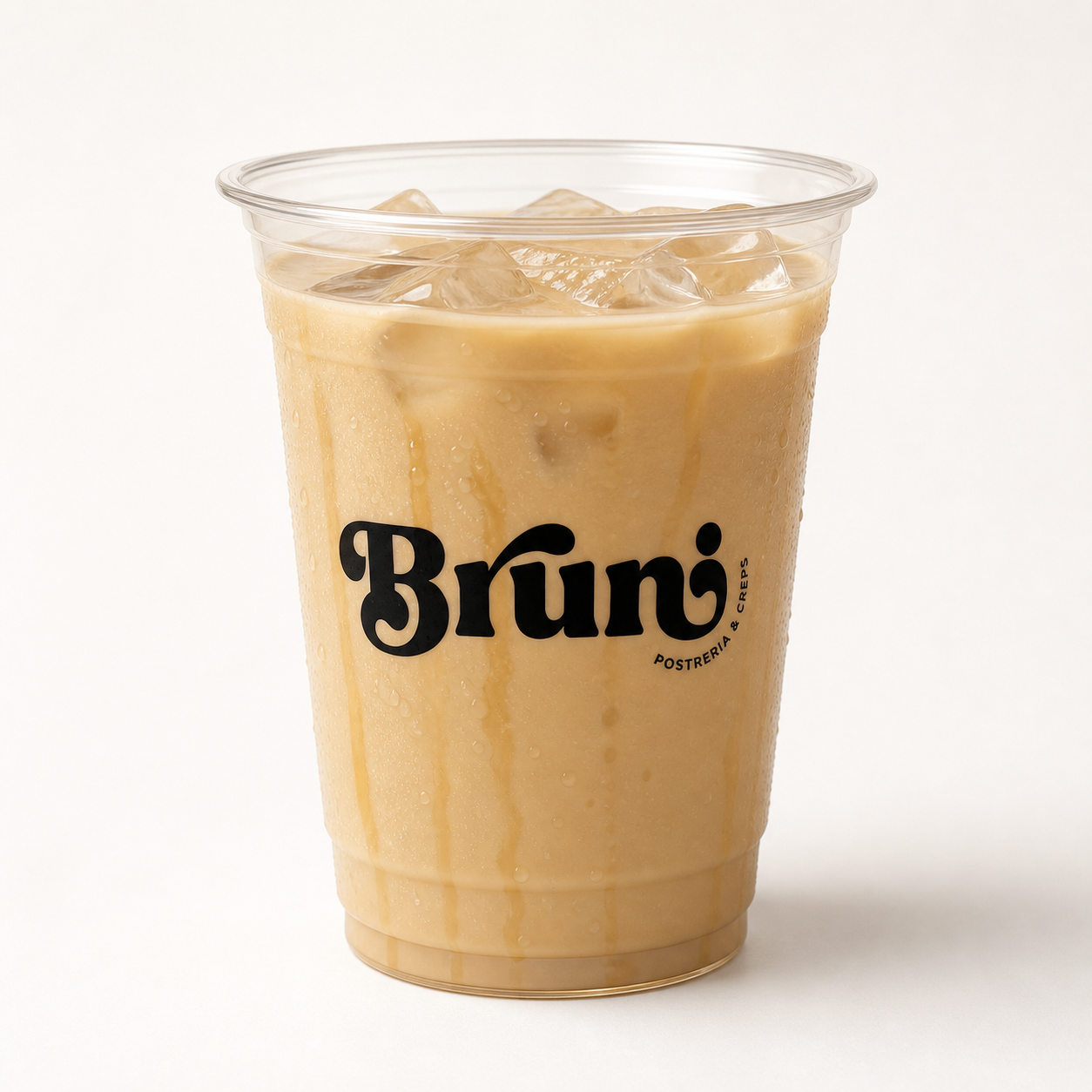 CAFÉ HELADO SALTED HONEY LATTE.