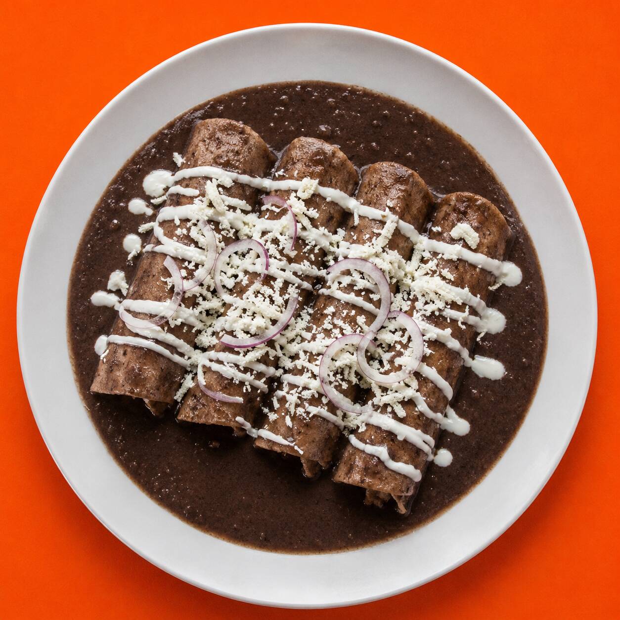 Enfrijoladas