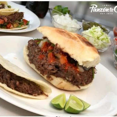 Lonche de Barbacoa con Taco Extra