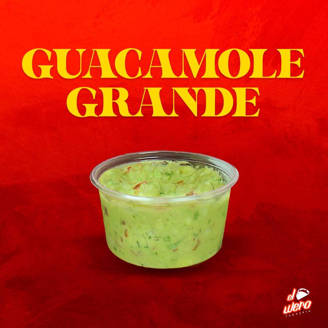 Guacamole Porción Grande 8 oz