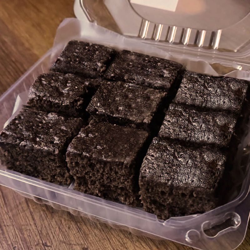 Caja de Brownies con 9 Piezas