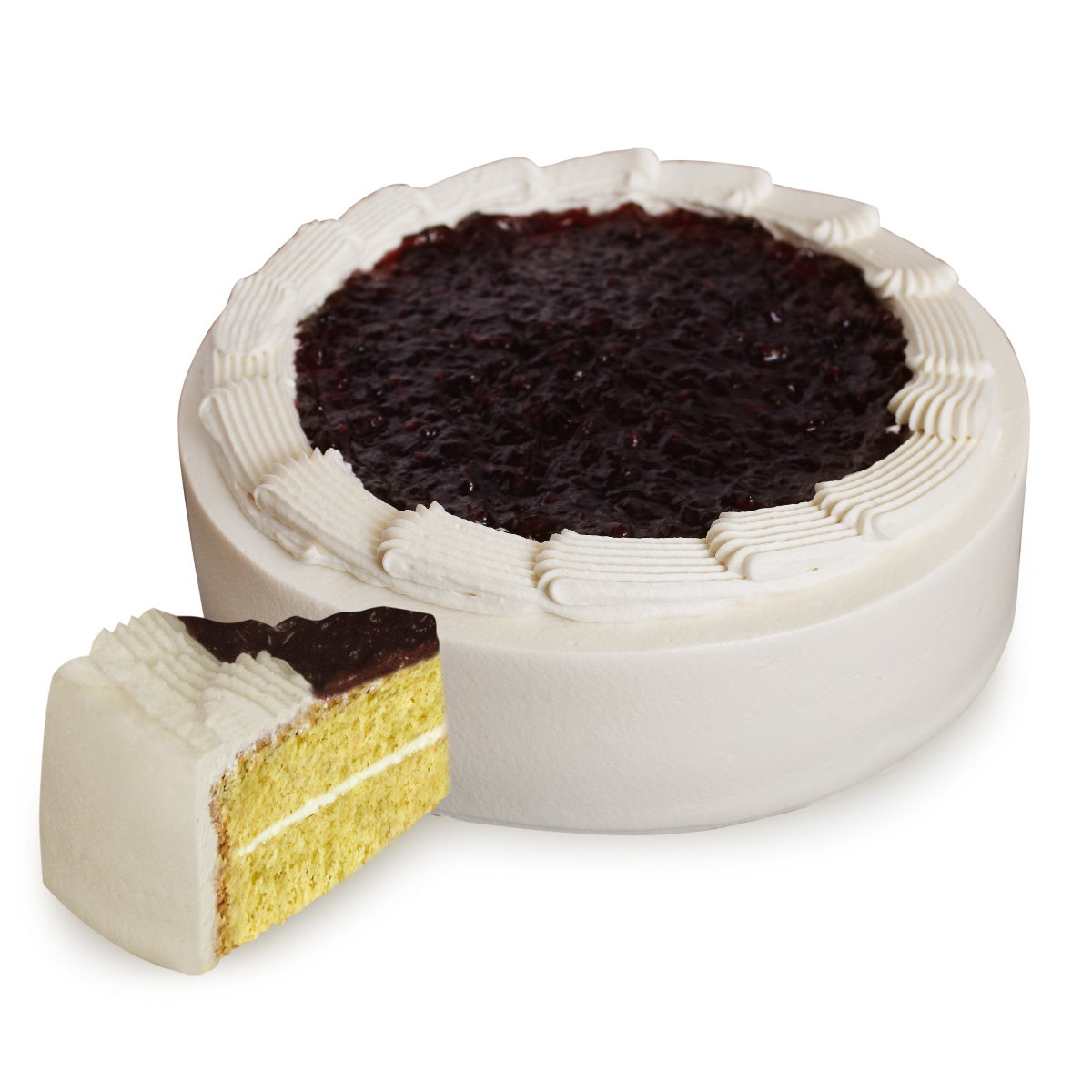 Pastel de Queso con Zarzamora Chico