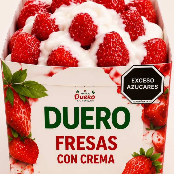 FRESAS CON CREMA