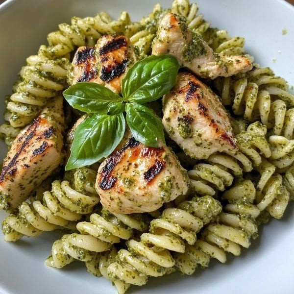 Pesto con Salmone