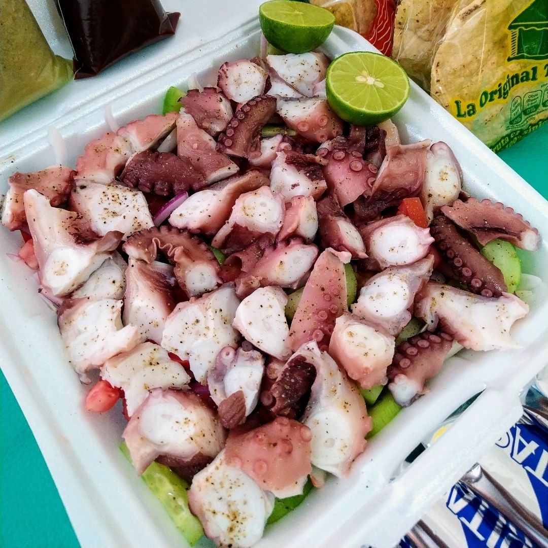 Para Picar Pulpo Grande