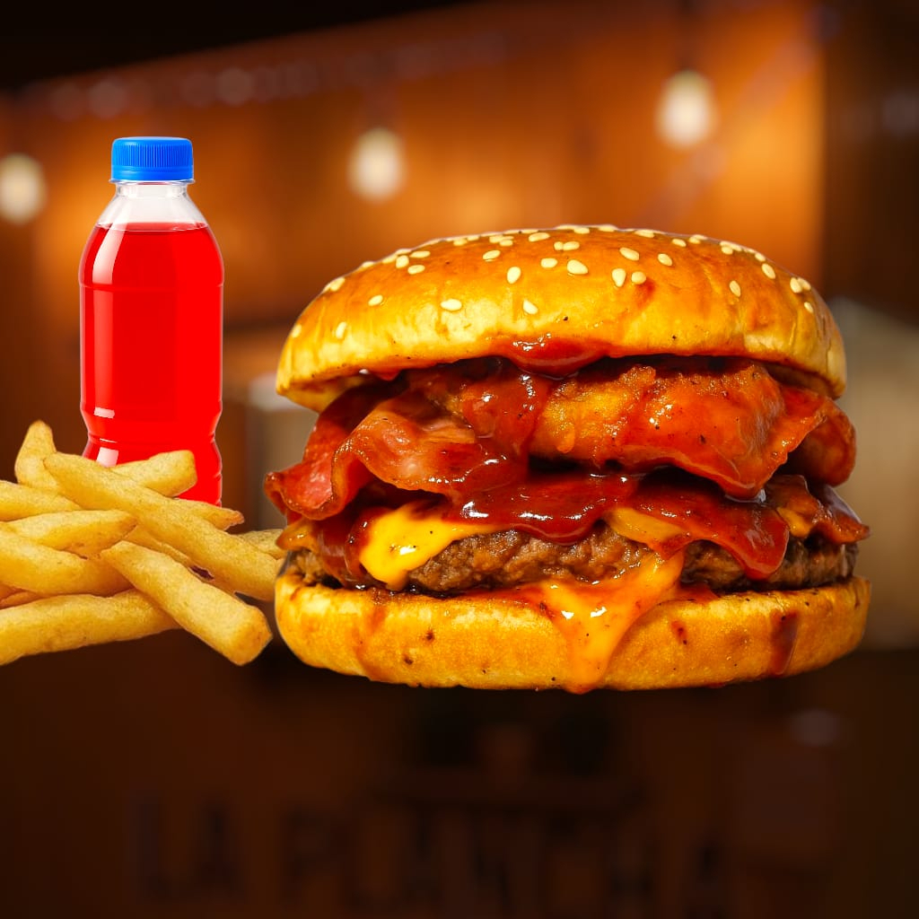 Combo Western Premium Bacon Burger
