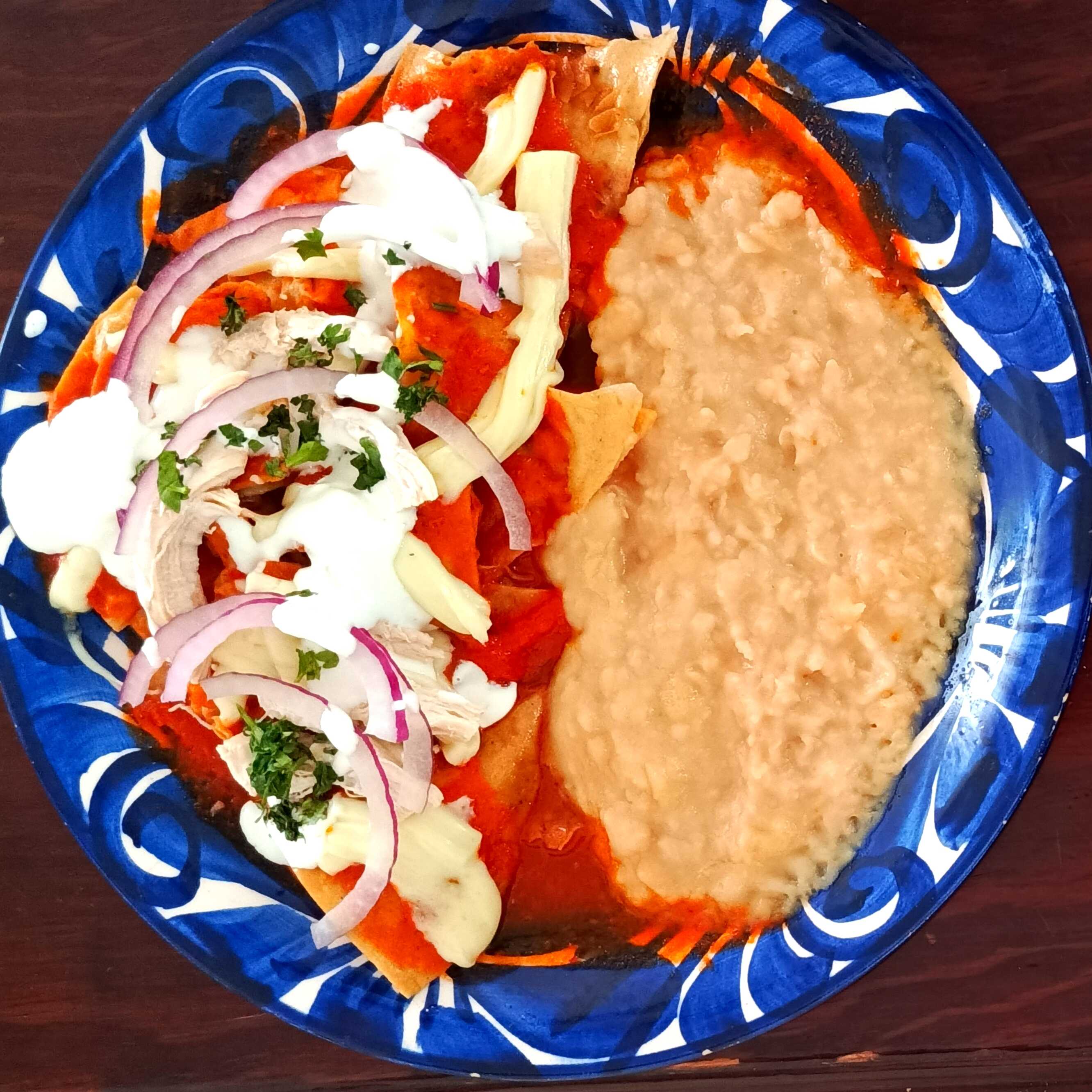 Chilaquiles Sensillos