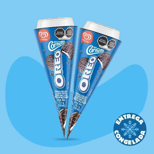 Cornetto Oreo (2 Pzas)