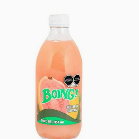 Boing de Botellín de Tapa Rosca Sabor Guayaba