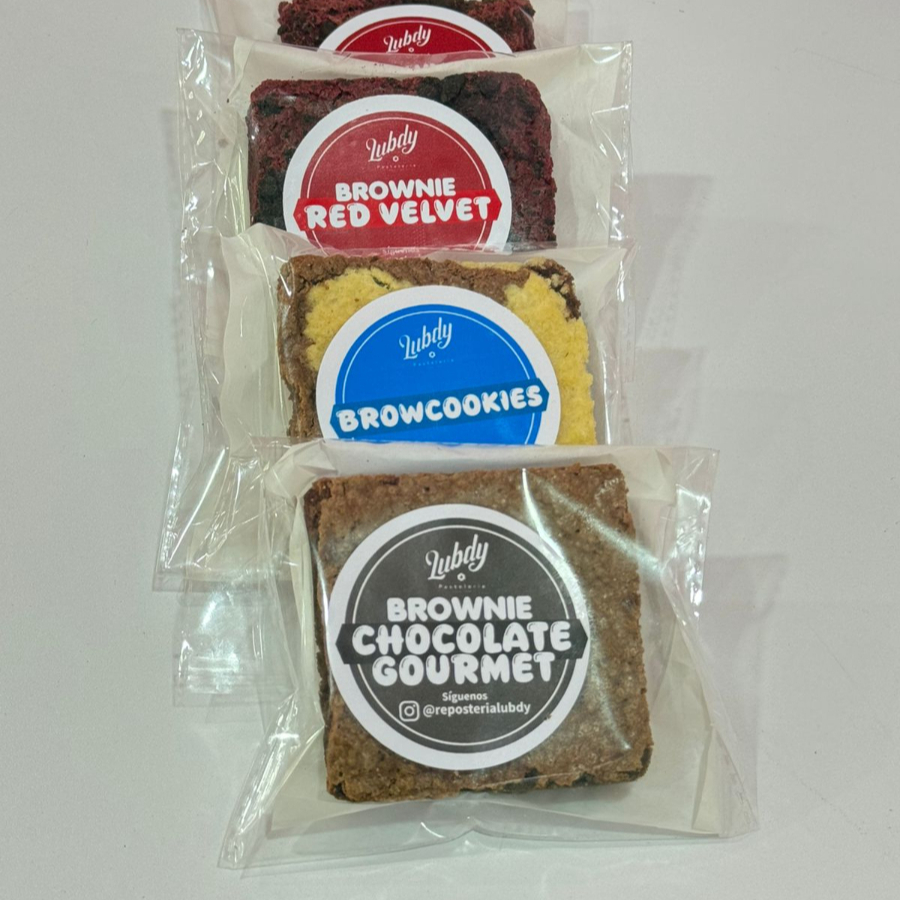 Brownie personal chocolate gourmet