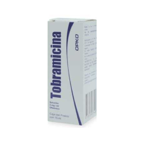 Tobramicina 3 Mg / Ml Solución Oftálmica Caja
