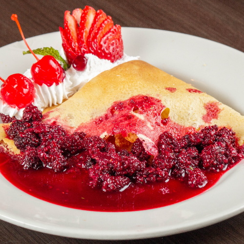 Crepes Frutos Rojos