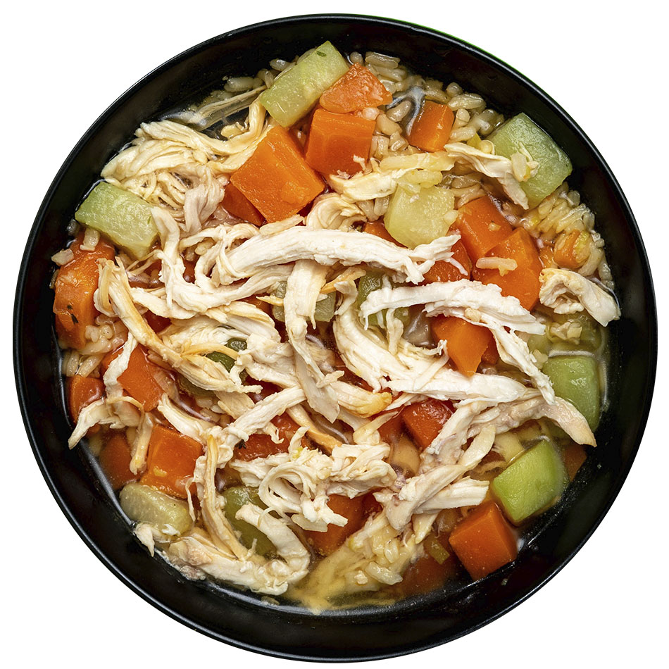 Consomé de Pollo y Verduras