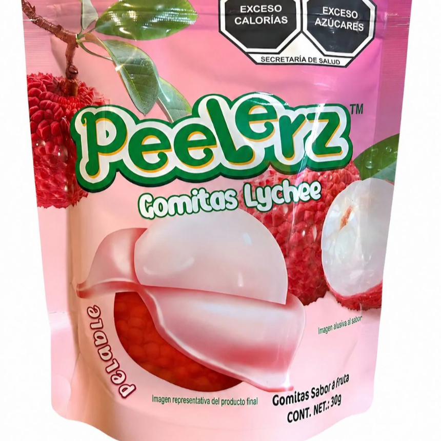 Peelerz gomitas sabor lichi pelables 30g