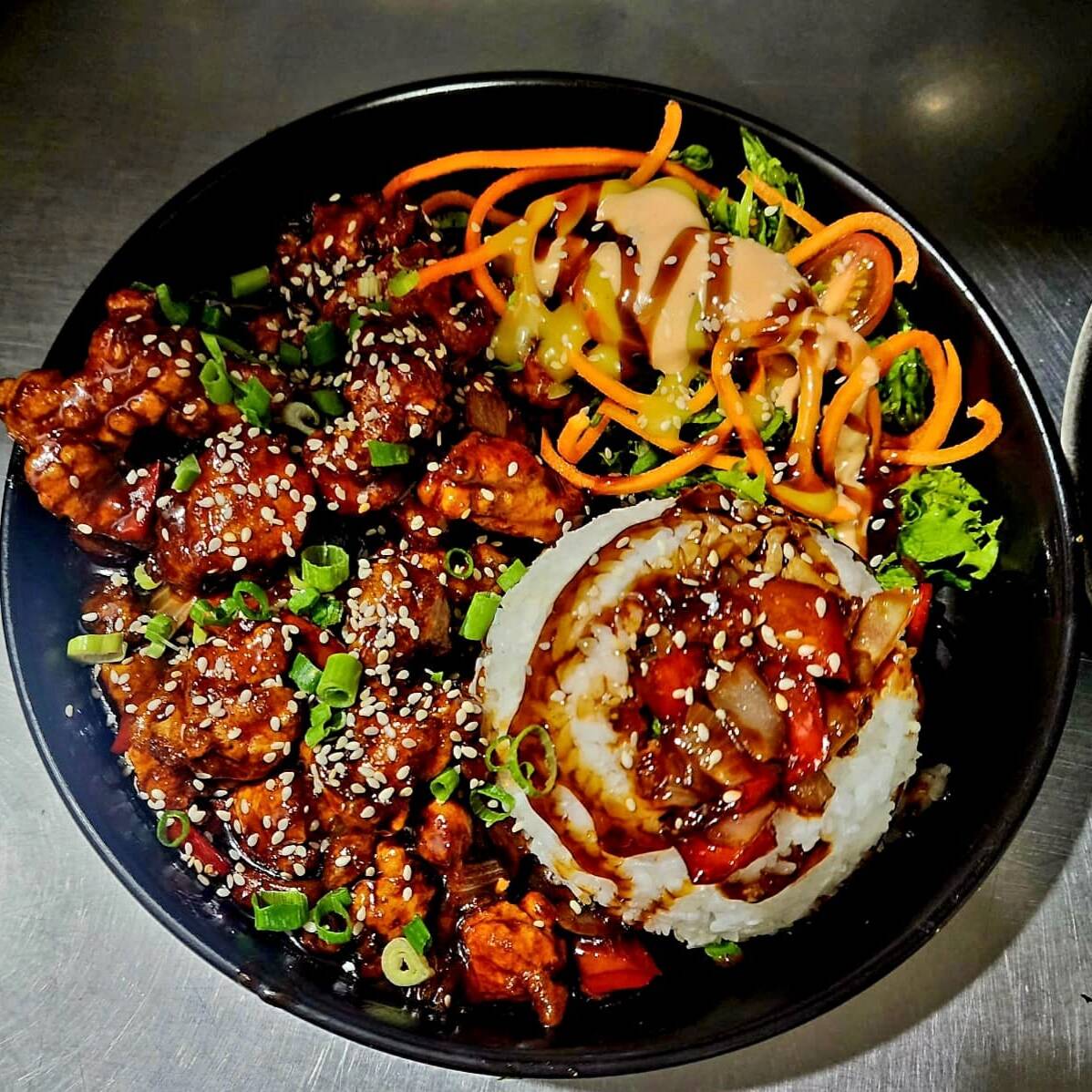 Pollo teriyaki
