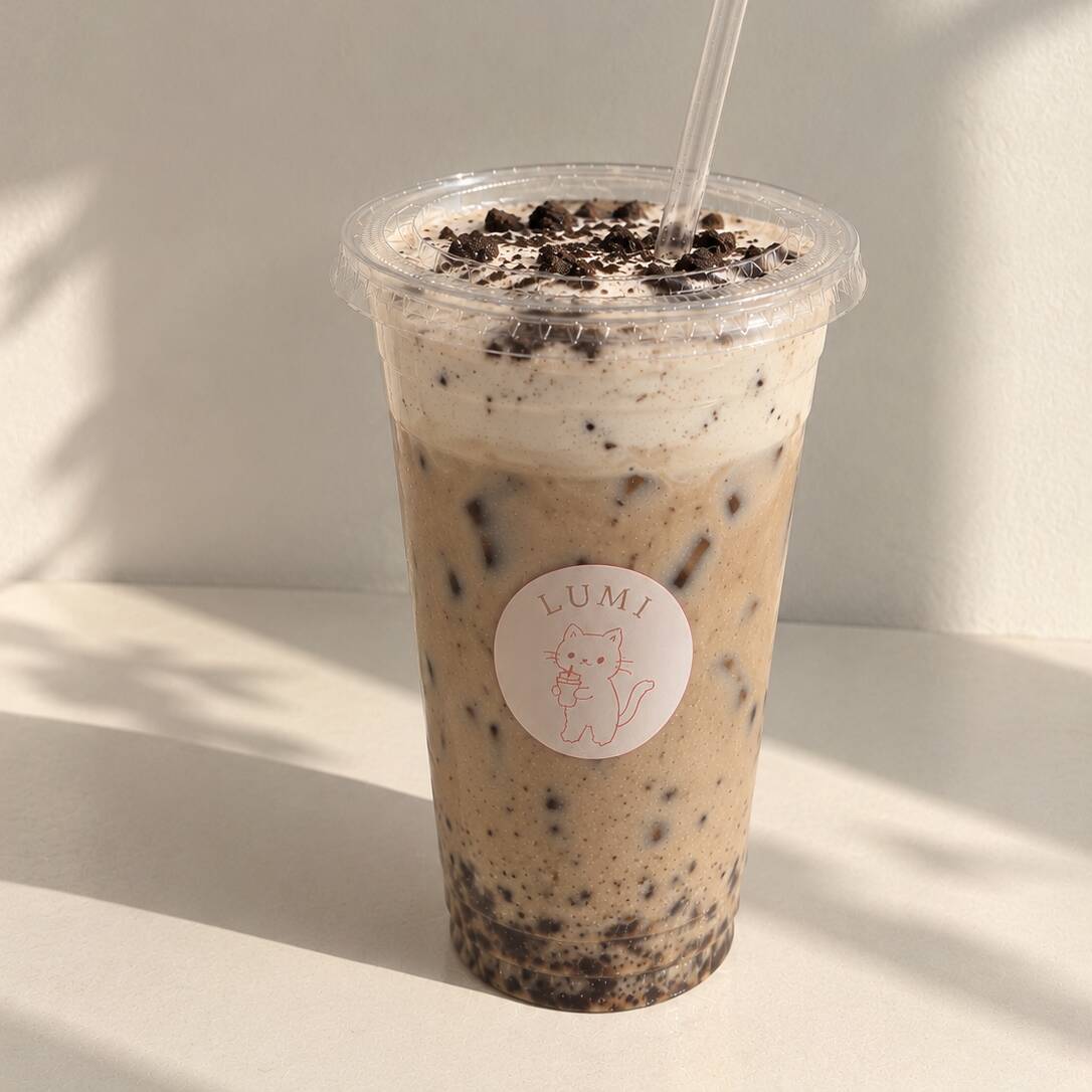 16OZ Oreo,Ice Latte (cold Foam)