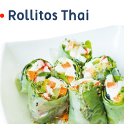 Rollitos Thai