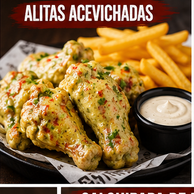 Alitas Acevichadas