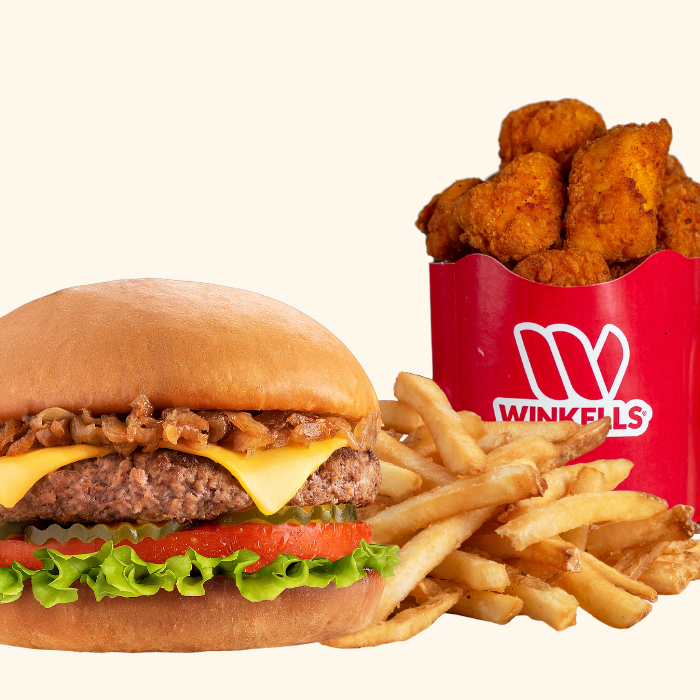 Original con Chicken Bites y Papas