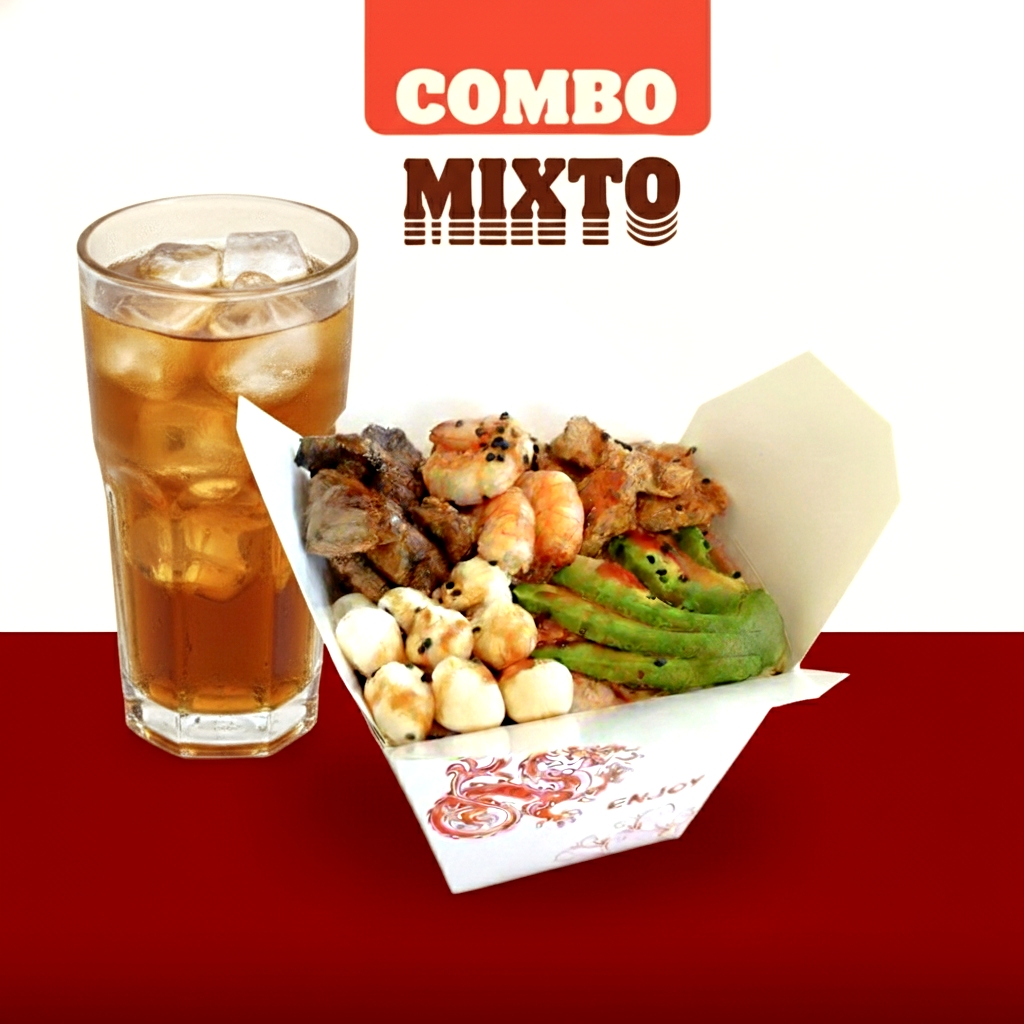 Combo Mixto Individual + Té Helado Gratis
