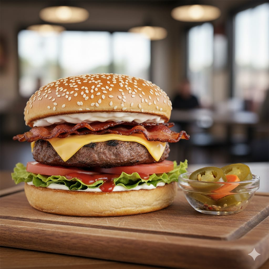 Hamburguesa Súper Clásica