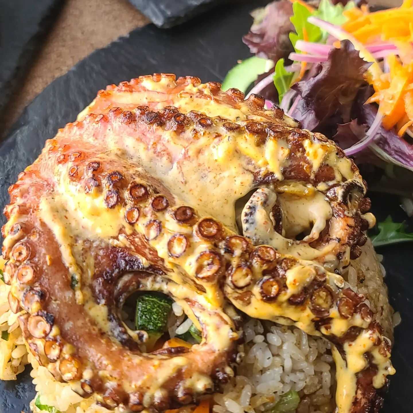 Pulpo Zarandeado