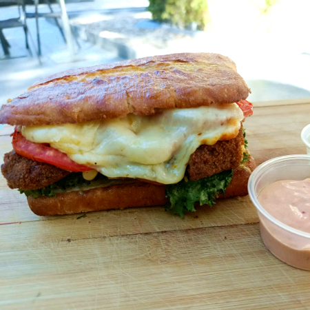 Crispy Chicken Chapata