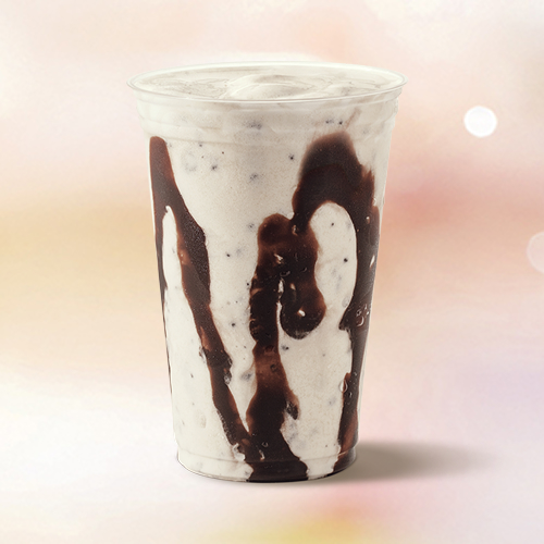 Flocos de chocolate. O delicioso Milk-Shake de Flocos do Habib’s, agora pra você receber em casa. Compre agora!