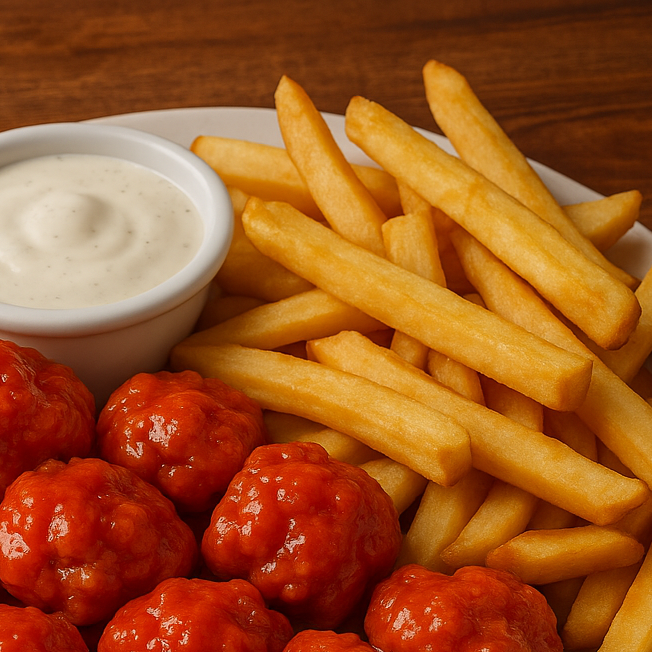 Boneless (5 Pzs) + Papas Favoritas